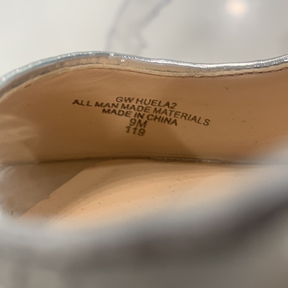 Guess Peep Toe Sling Back Huela2 Stiletto Heels Size 9M - Picture 7 of 13